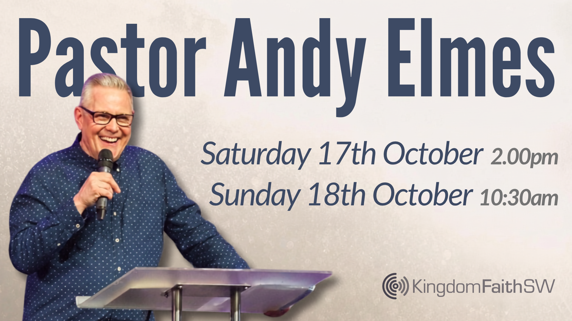 Pastor Andy Elmes
